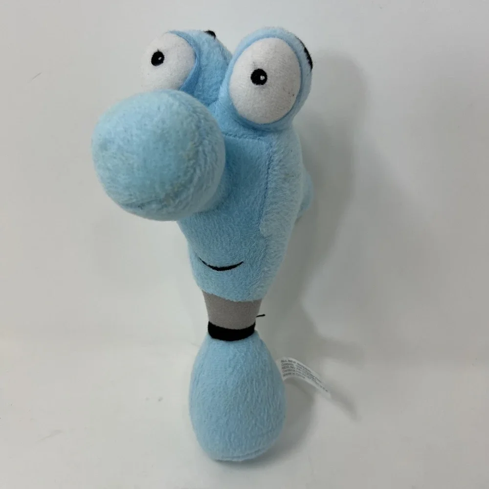 Disney Handy Manny Pat the Hammer Singing‎ Plush Toy Blue RARE